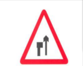 Dual carriageway ends